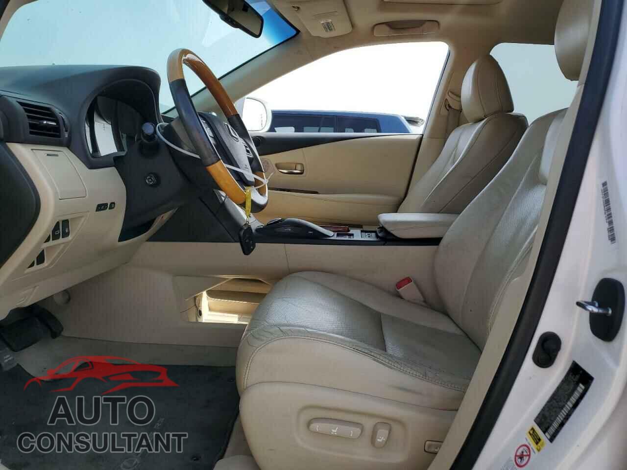 LEXUS RX350 2012 - 2T2ZK1BA8CC080943