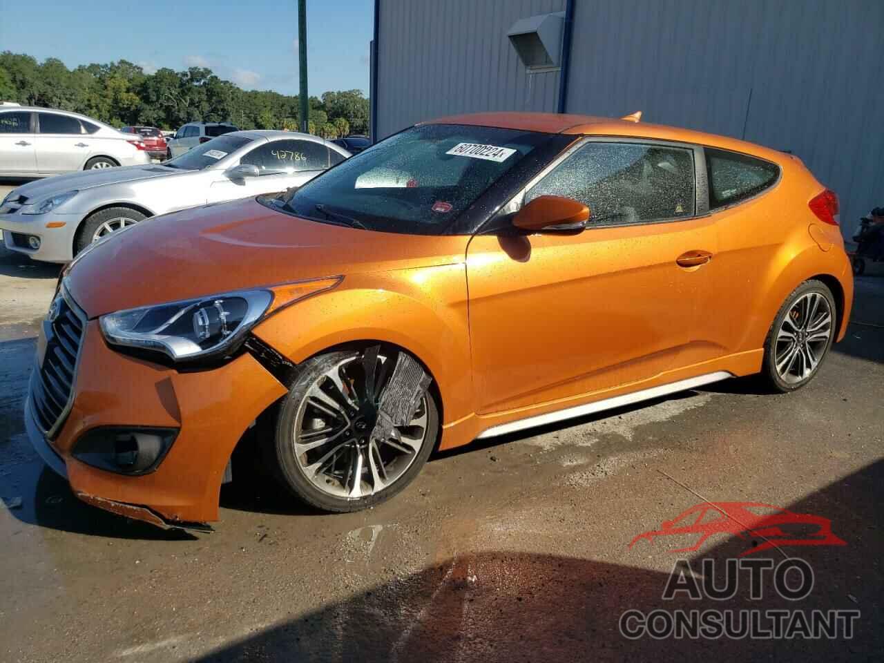 HYUNDAI VELOSTER 2016 - KMHTC6AE2GU274395