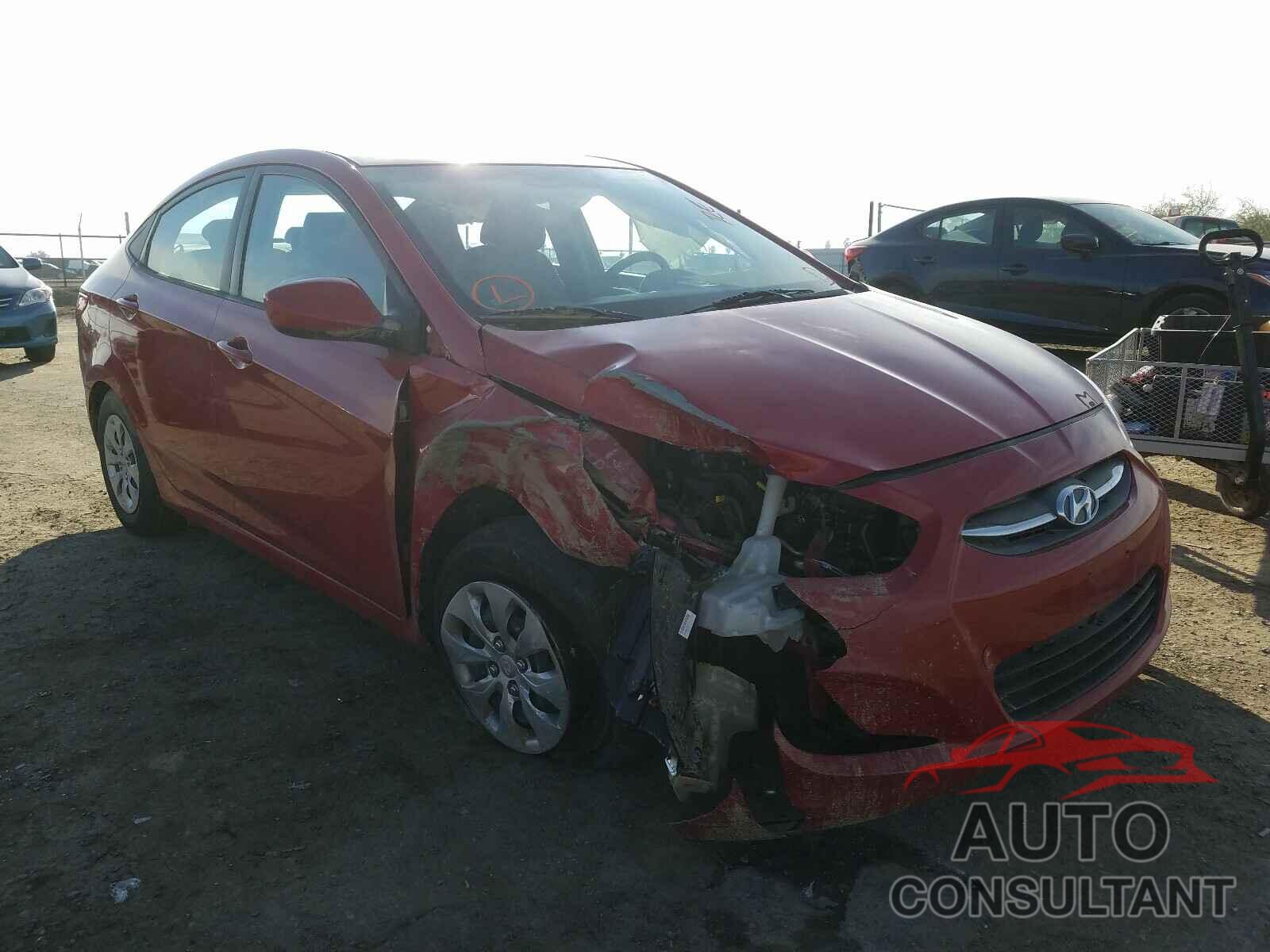 HYUNDAI ACCENT 2017 - KMHCT4AE8HU300732
