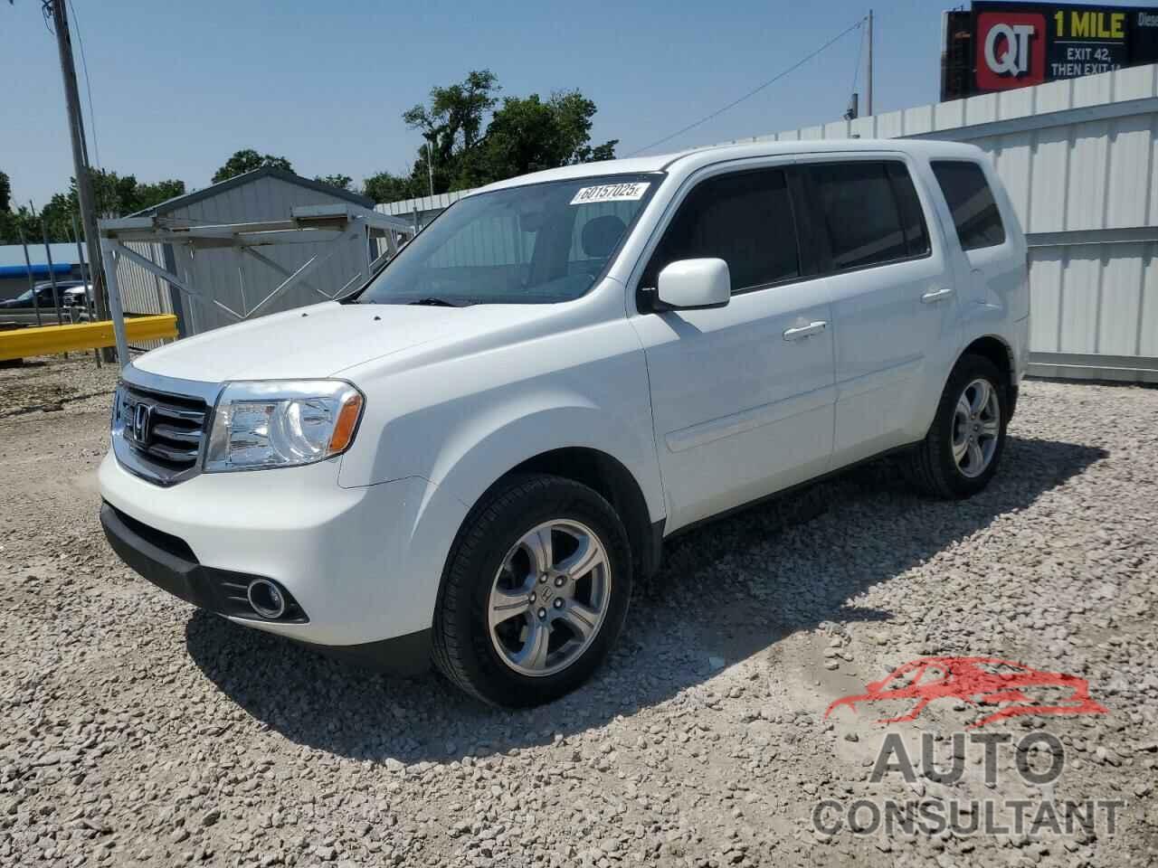 HONDA PILOT 2013 - 5FNYF3H57DB032521