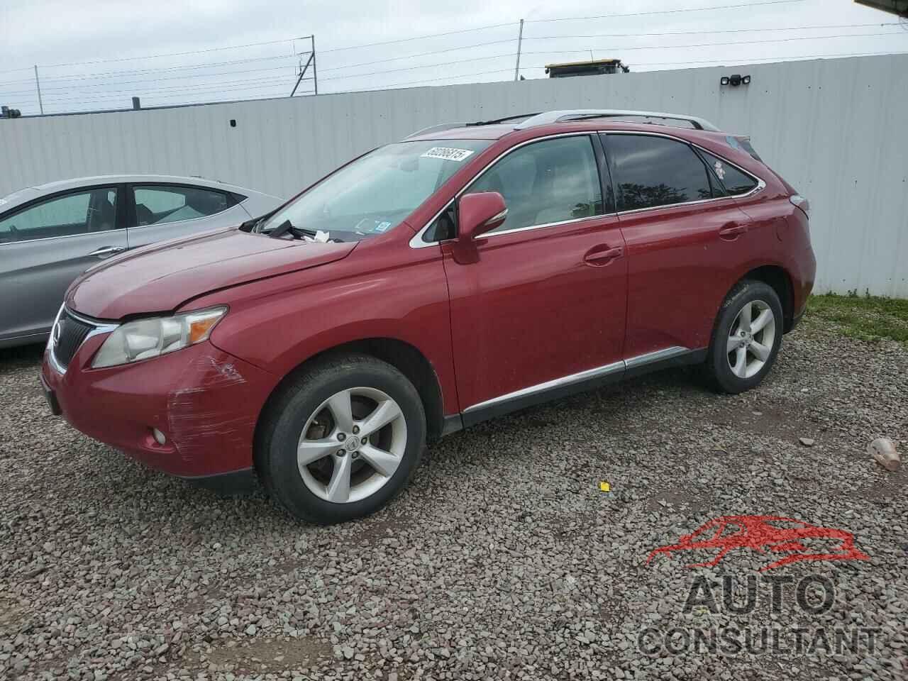 LEXUS RX350 2012 - 2T2BK1BA8CC145341