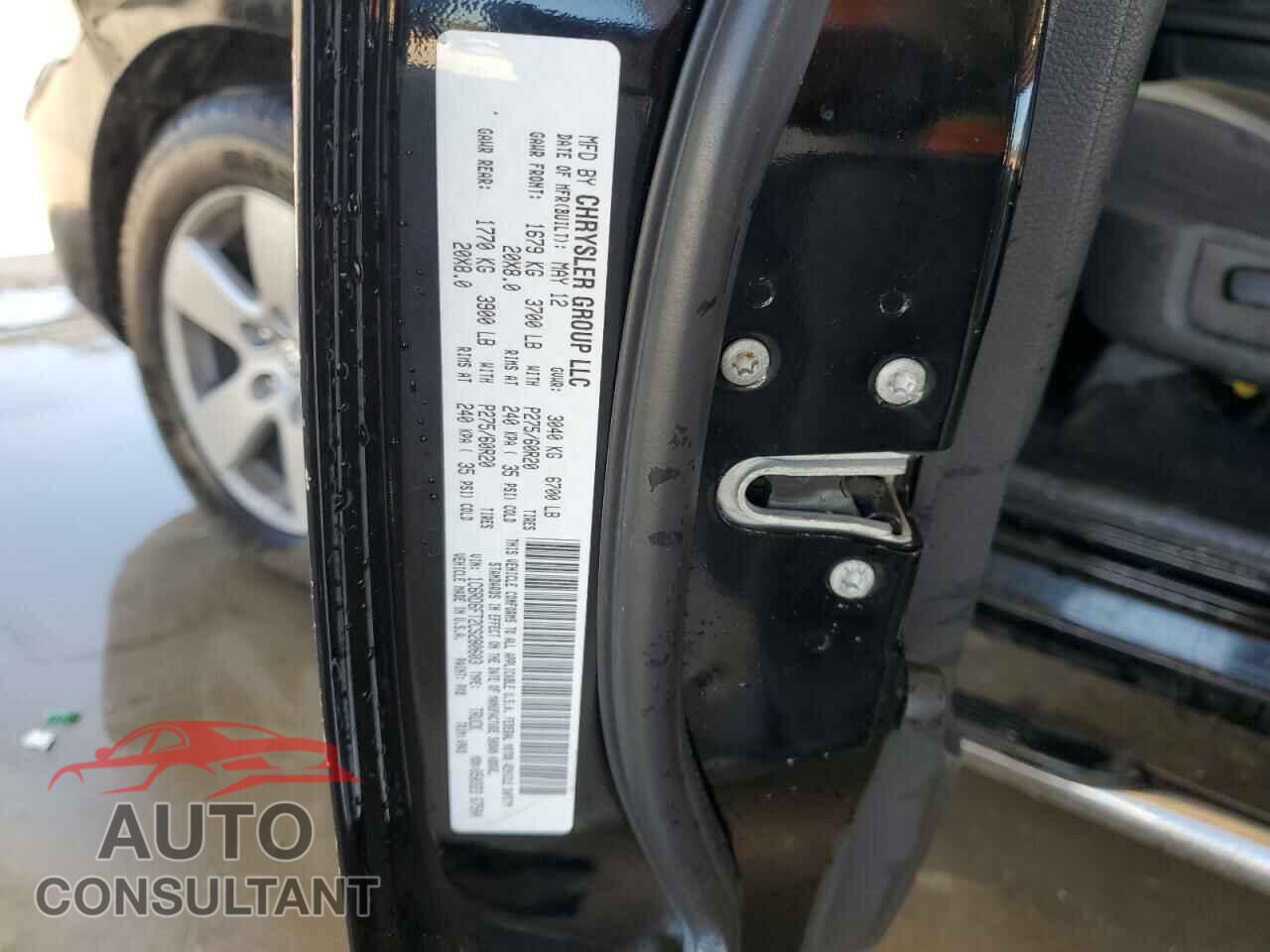 DODGE RAM 1500 2012 - 1C6RD6FT2CS280603