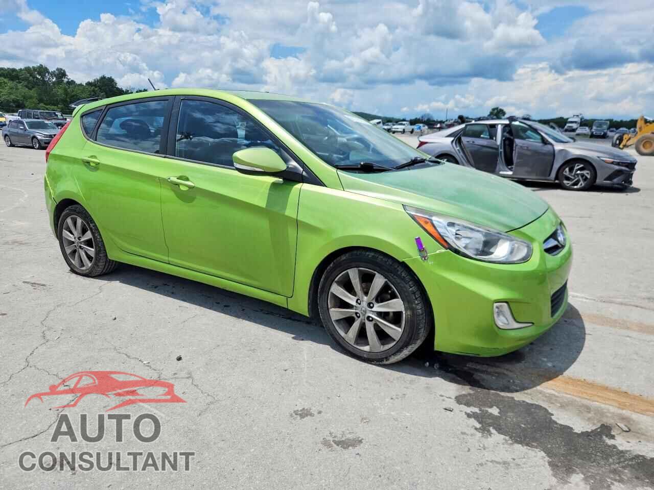 HYUNDAI ACCENT 2013 - KMHCU5AE3DU119826