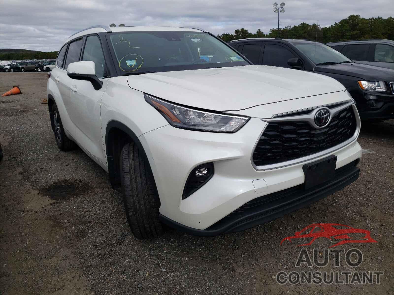 TOYOTA HIGHLANDER 2020 - 5TDGZRBH2LS024703