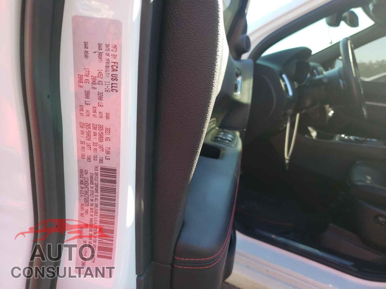 DODGE DURANGO 2017 - 1C4SDHCT0HC732673