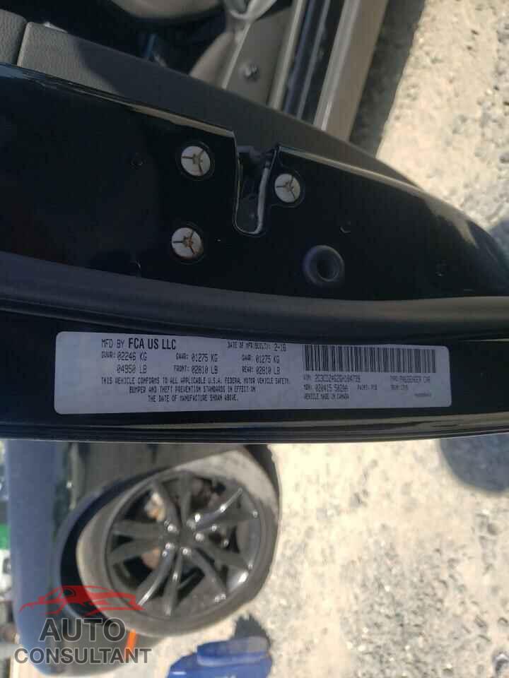 DODGE CHALLENGER 2016 - 2C3CDZAG2GH184739