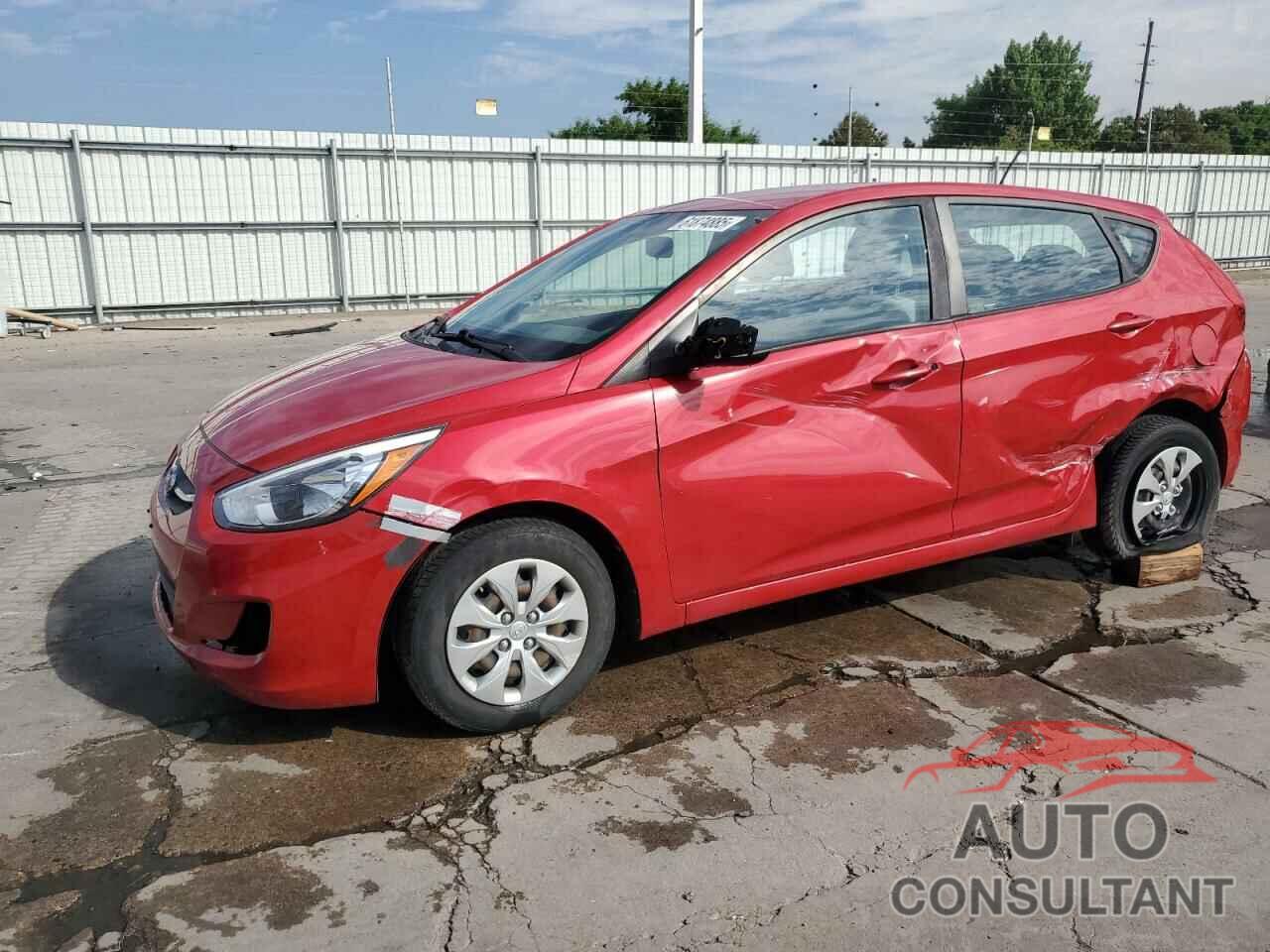 HYUNDAI ACCENT 2017 - KMHCT5AE9HU337150