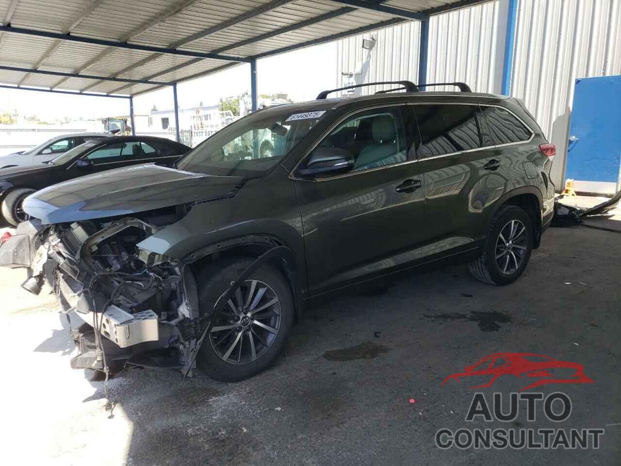 TOYOTA HIGHLANDER 2017 - 5TDJZRFH9HS448760