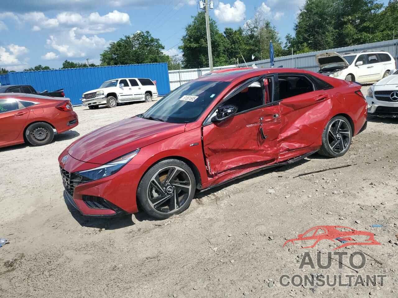 HYUNDAI ELANTRA 2022 - KMHLR4AF9NU287010
