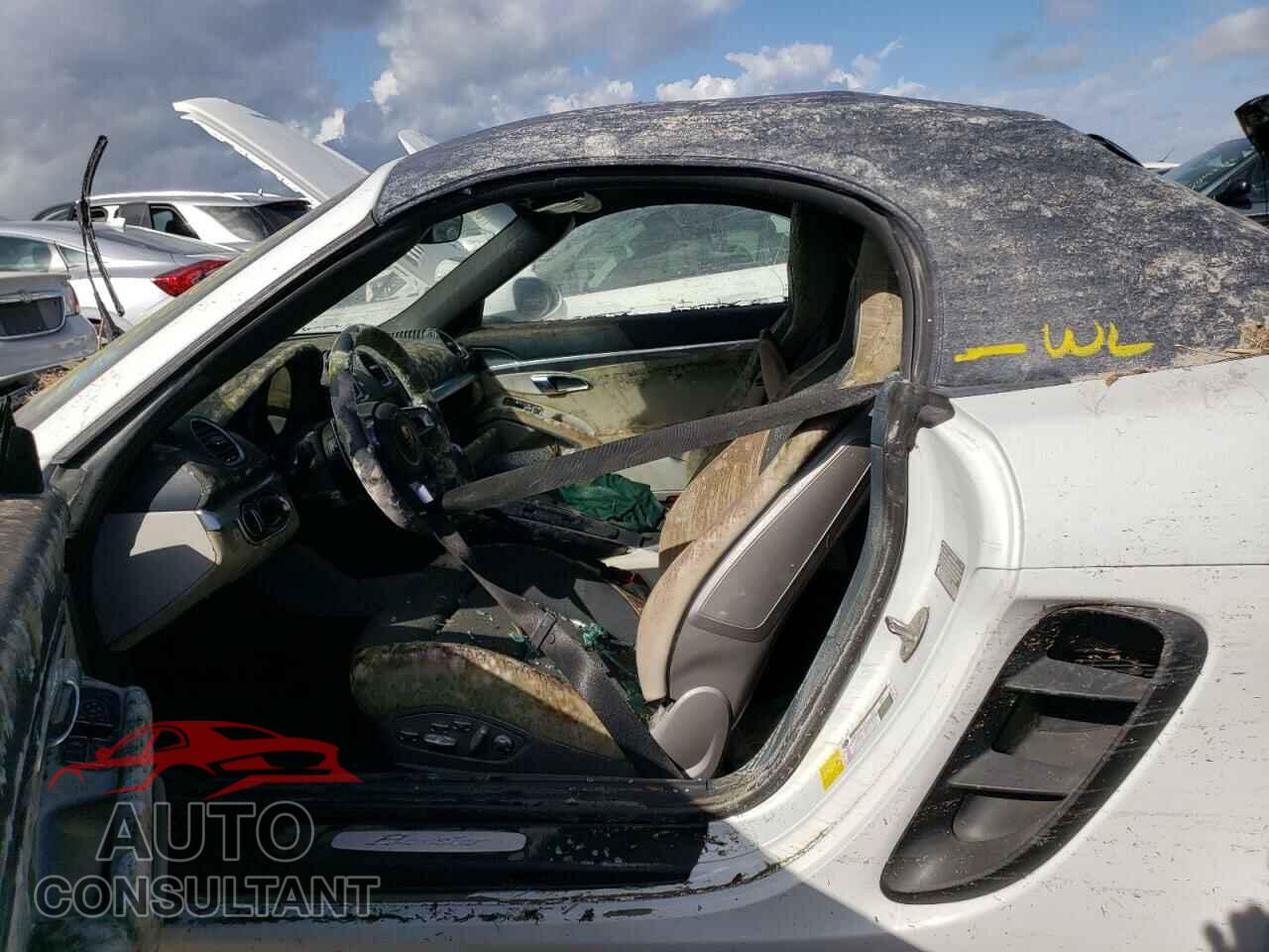 PORSCHE BOXSTER 2017 - WP0CA2A80HS221463