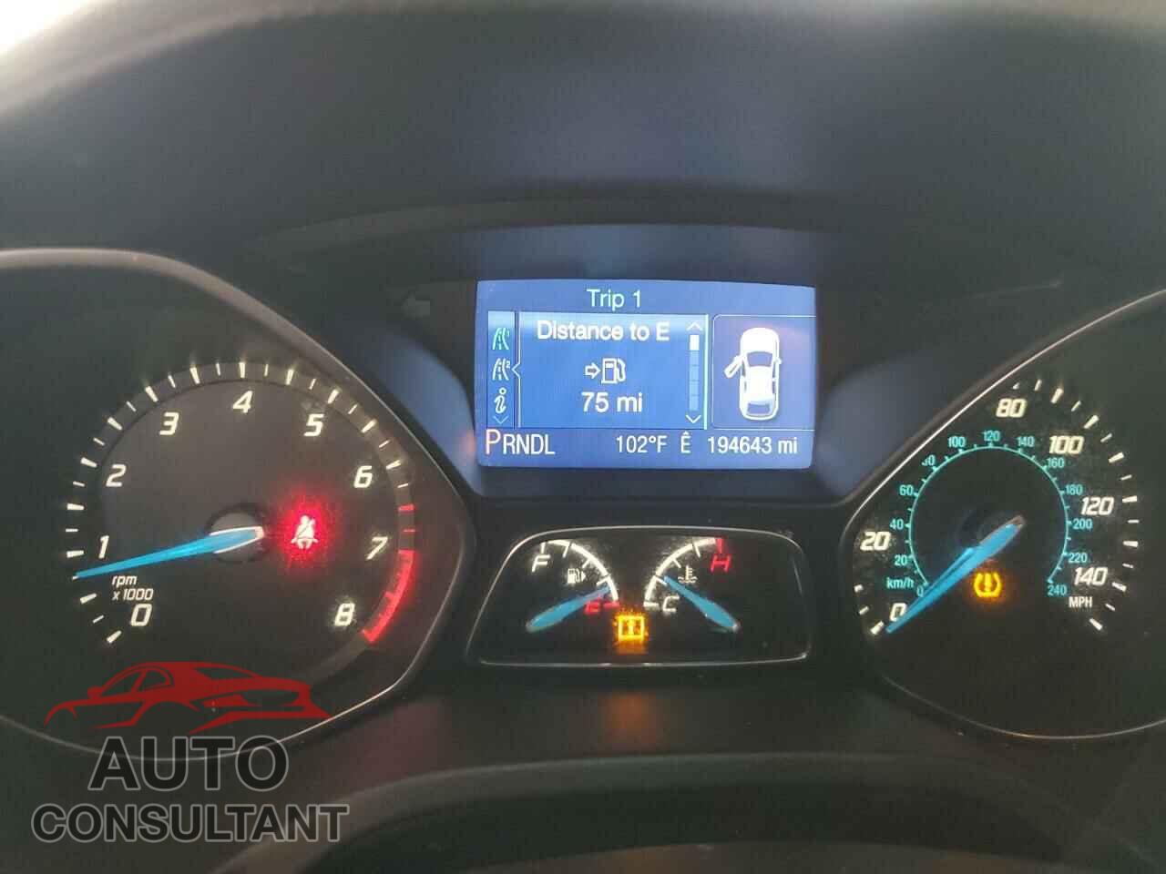 FORD FOCUS 2013 - 1FADP3K29DL340934
