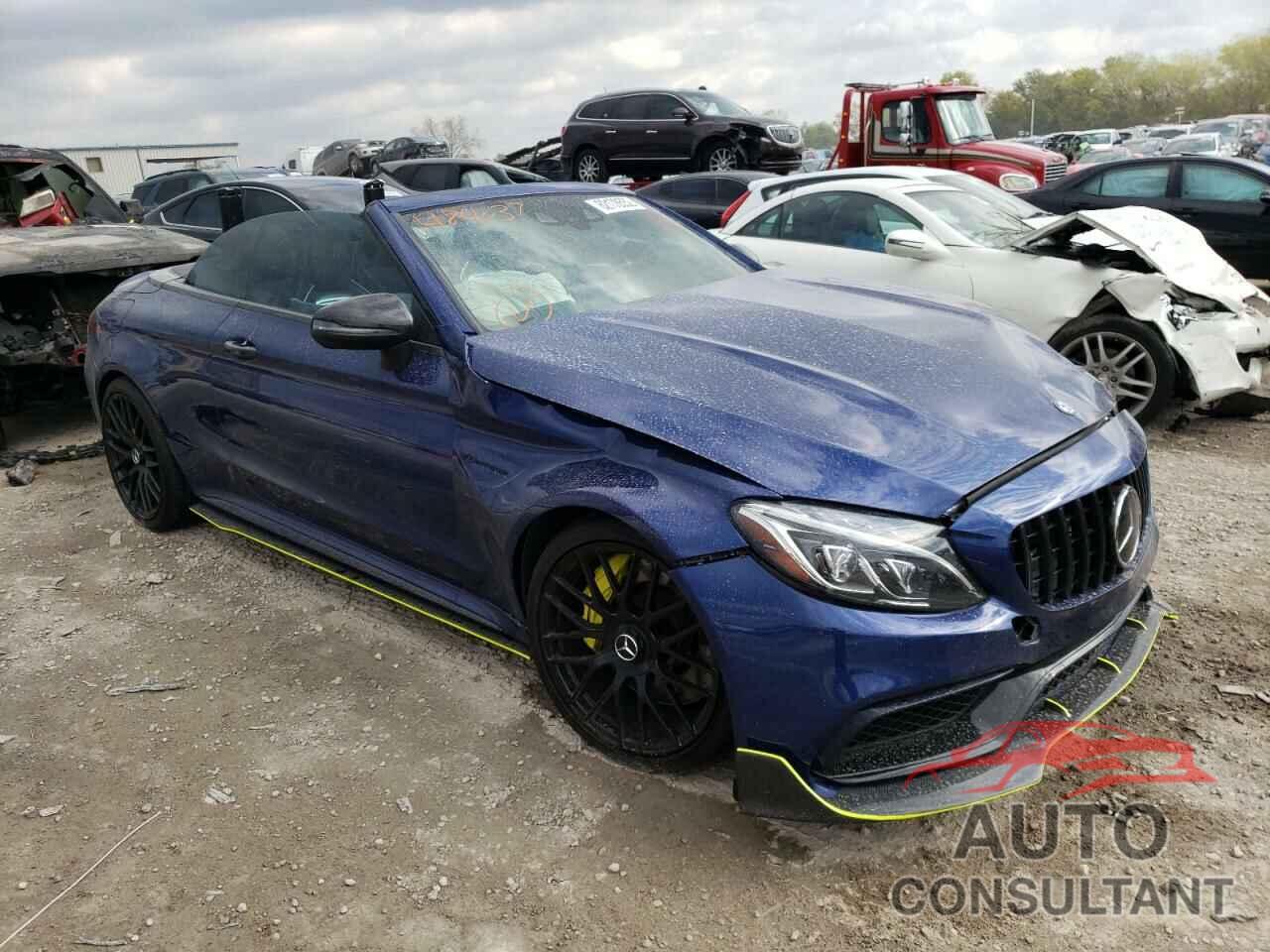 MERCEDES-BENZ C-CLASS 2017 - WDDWK8HB8HF484037