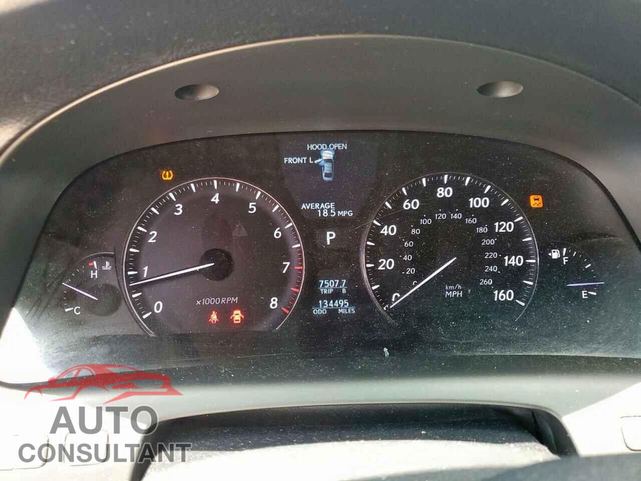LEXUS LS460 2012 - JTHCL5EF5C5014738