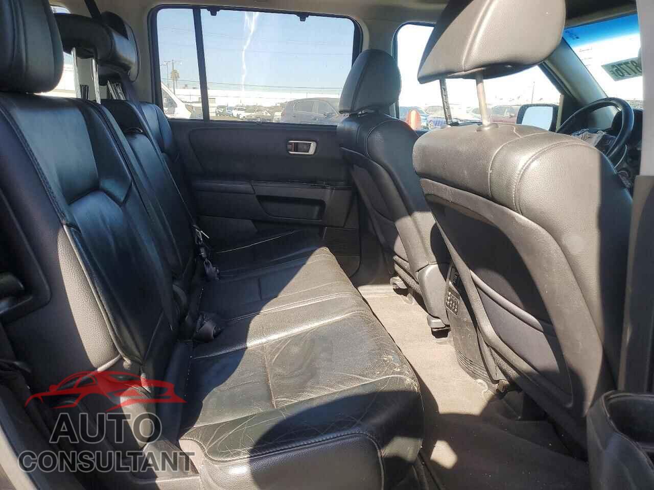 HONDA PILOT 2012 - 5FNYF3H92CB023923