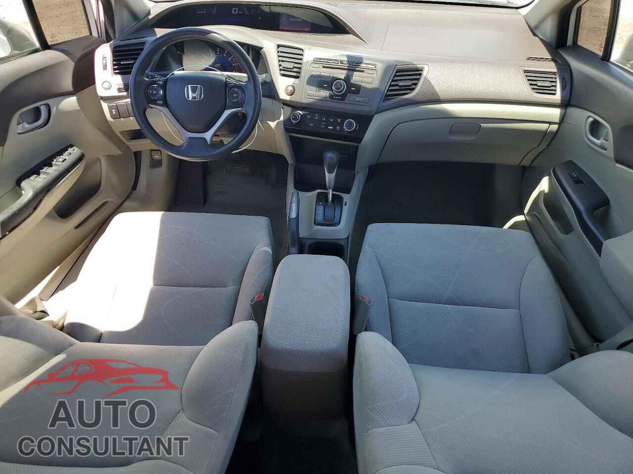 HONDA CIVIC 2012 - 19XFB2F58CE011679