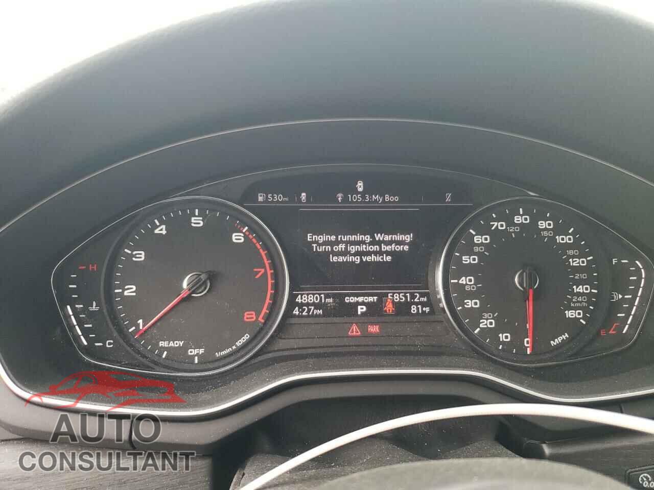 AUDI A5 2018 - WAUDNCF55JA014752