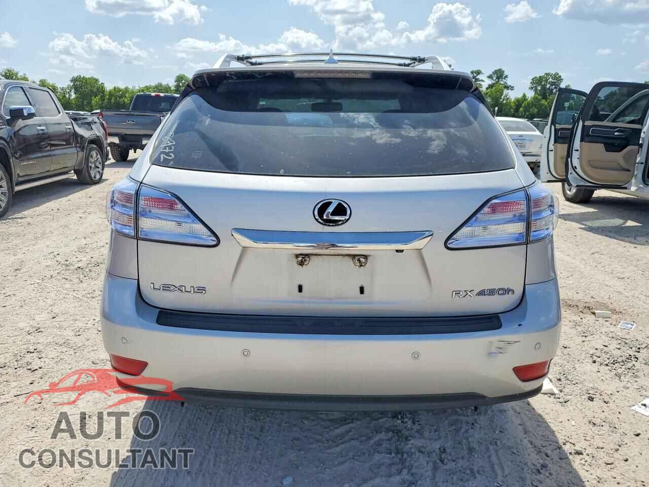 LEXUS RX450 2010 - JTJBC1BA8A2408972