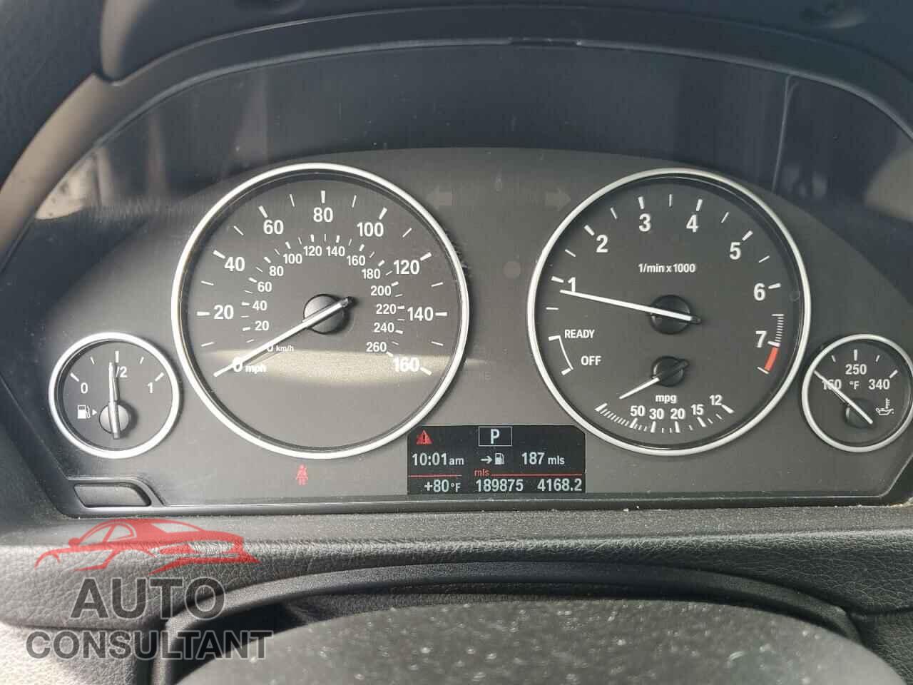 BMW 3 SERIES 2013 - WBA3C3C50DF982982