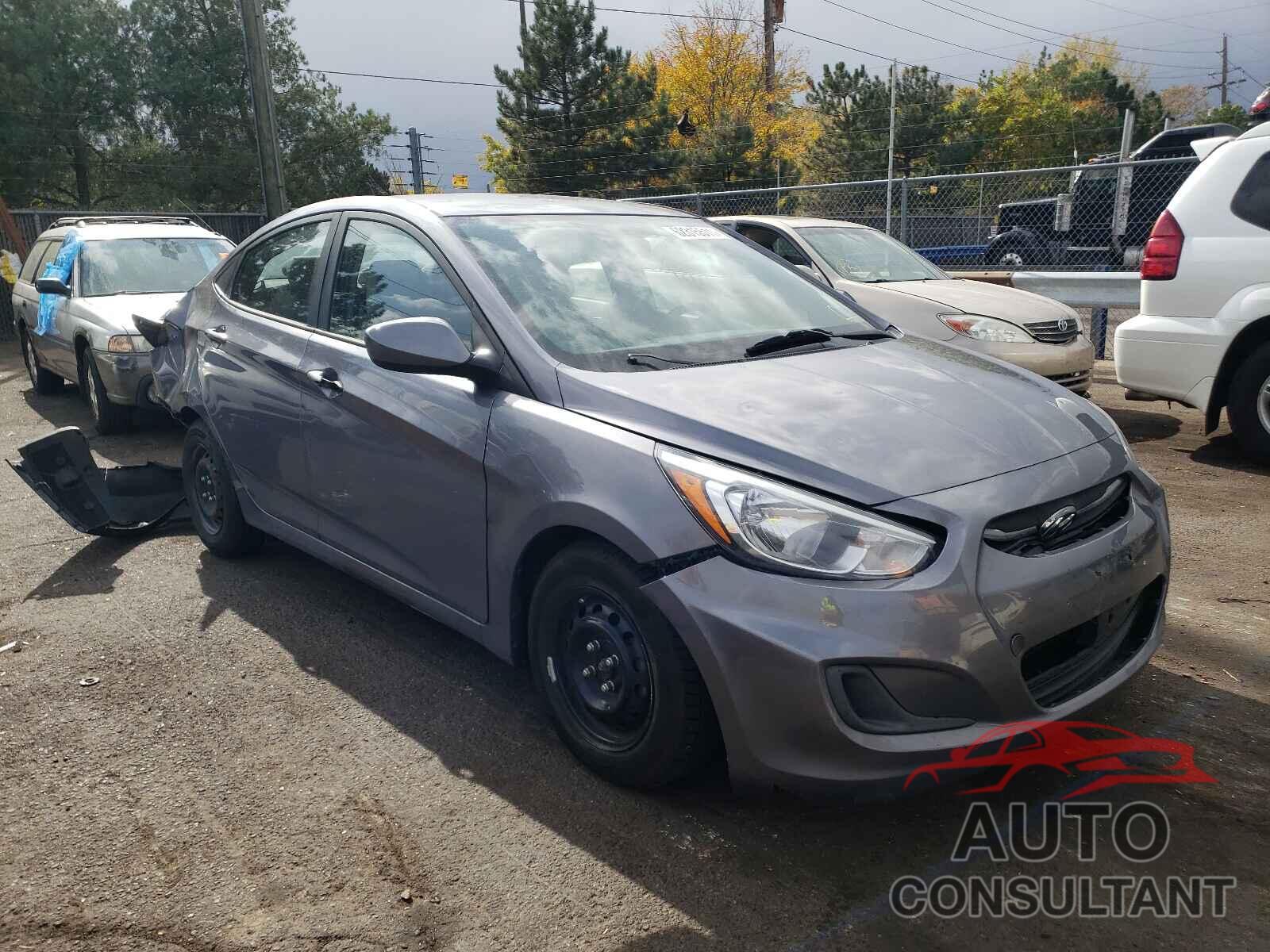 HYUNDAI ACCENT 2016 - KMHCT4AE6GU011007