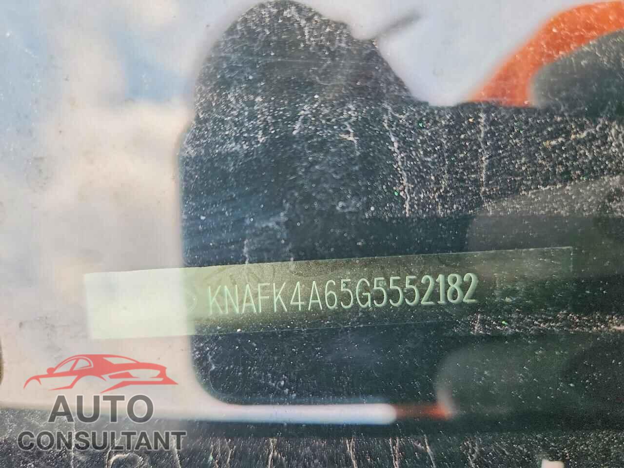 KIA FORTE 2016 - KNAFK4A65G5552182