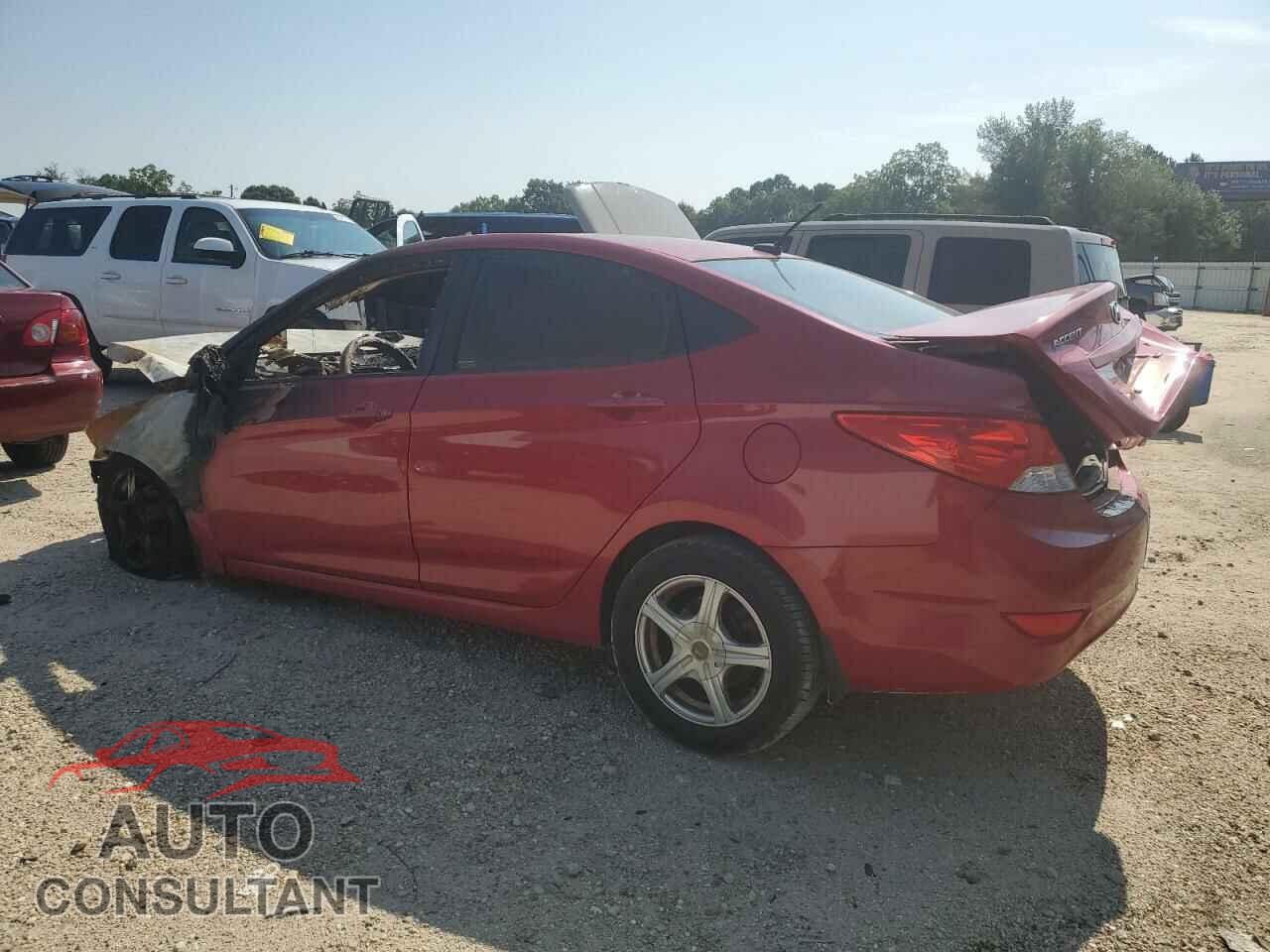 HYUNDAI ACCENT 2013 - KMHCU4AE4DU423824