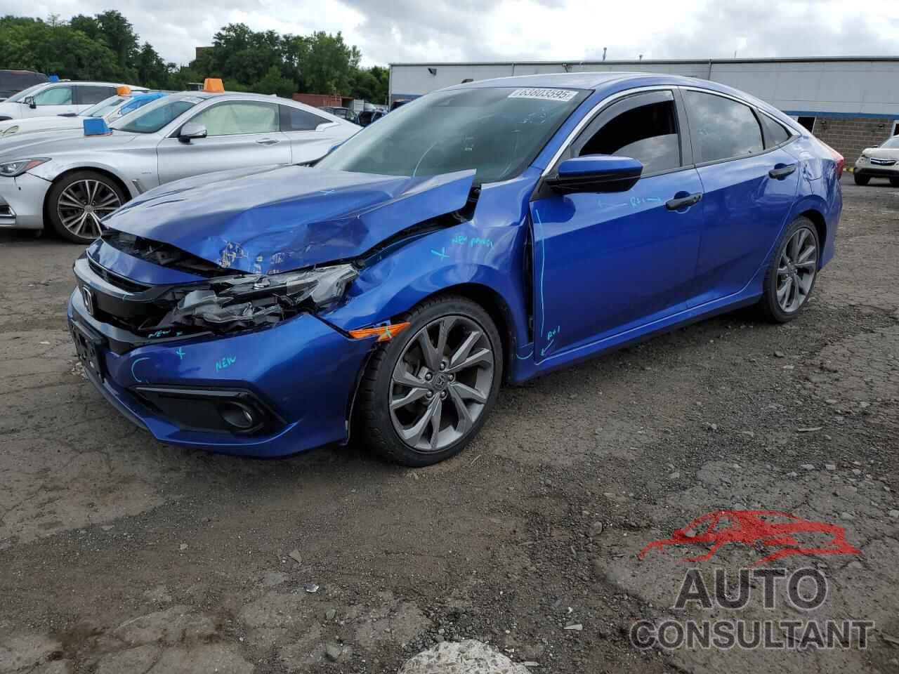 HONDA CIVIC 2020 - 2HGFC2F89LH505028