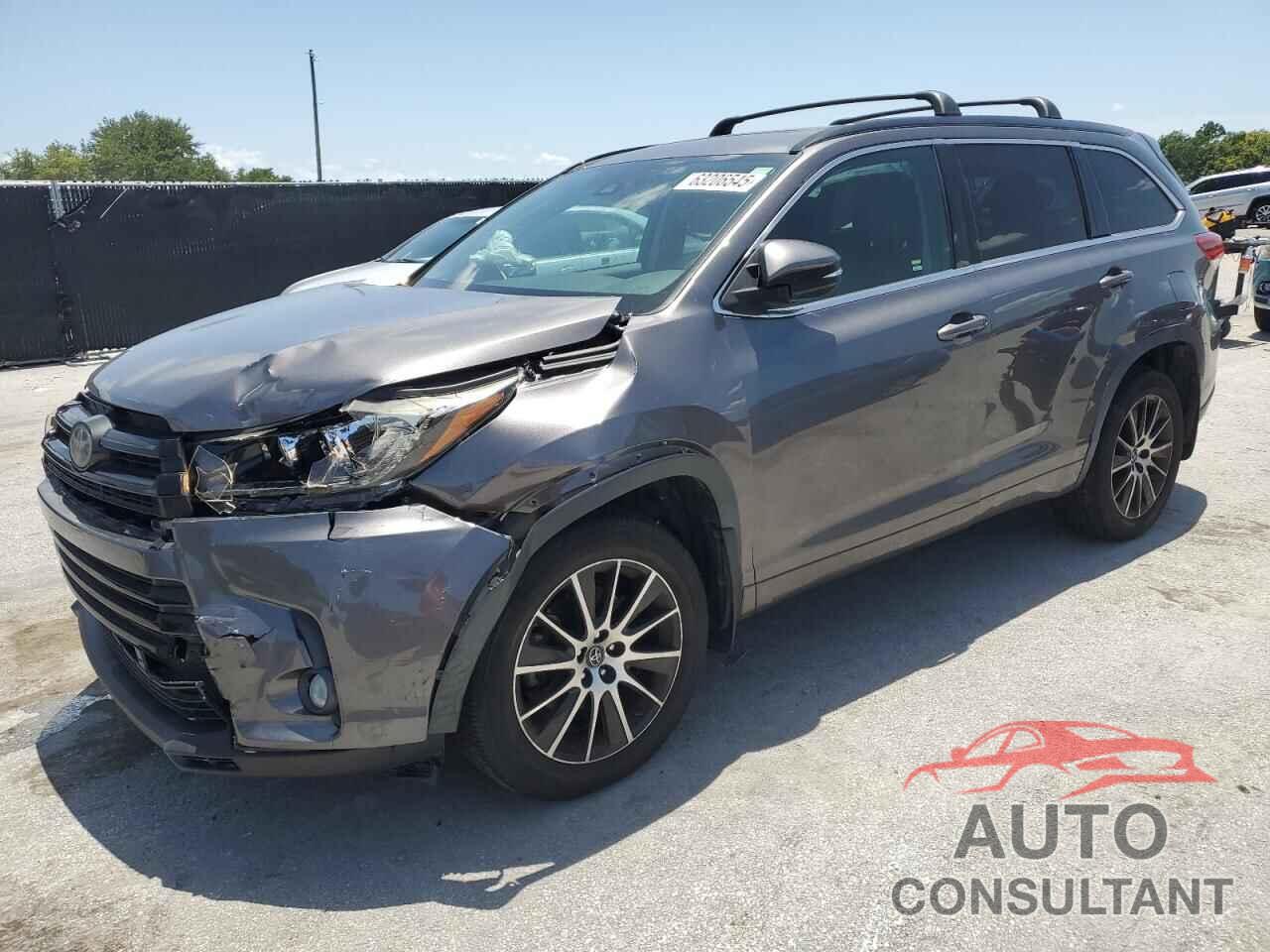 TOYOTA HIGHLANDER 2017 - 5TDJZRFH5HS416159