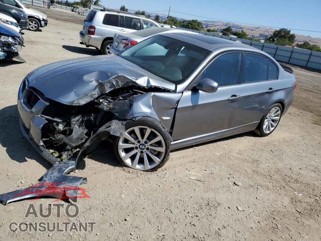 BMW 3 SERIES 2011 - WBAPH5G52BNM83189