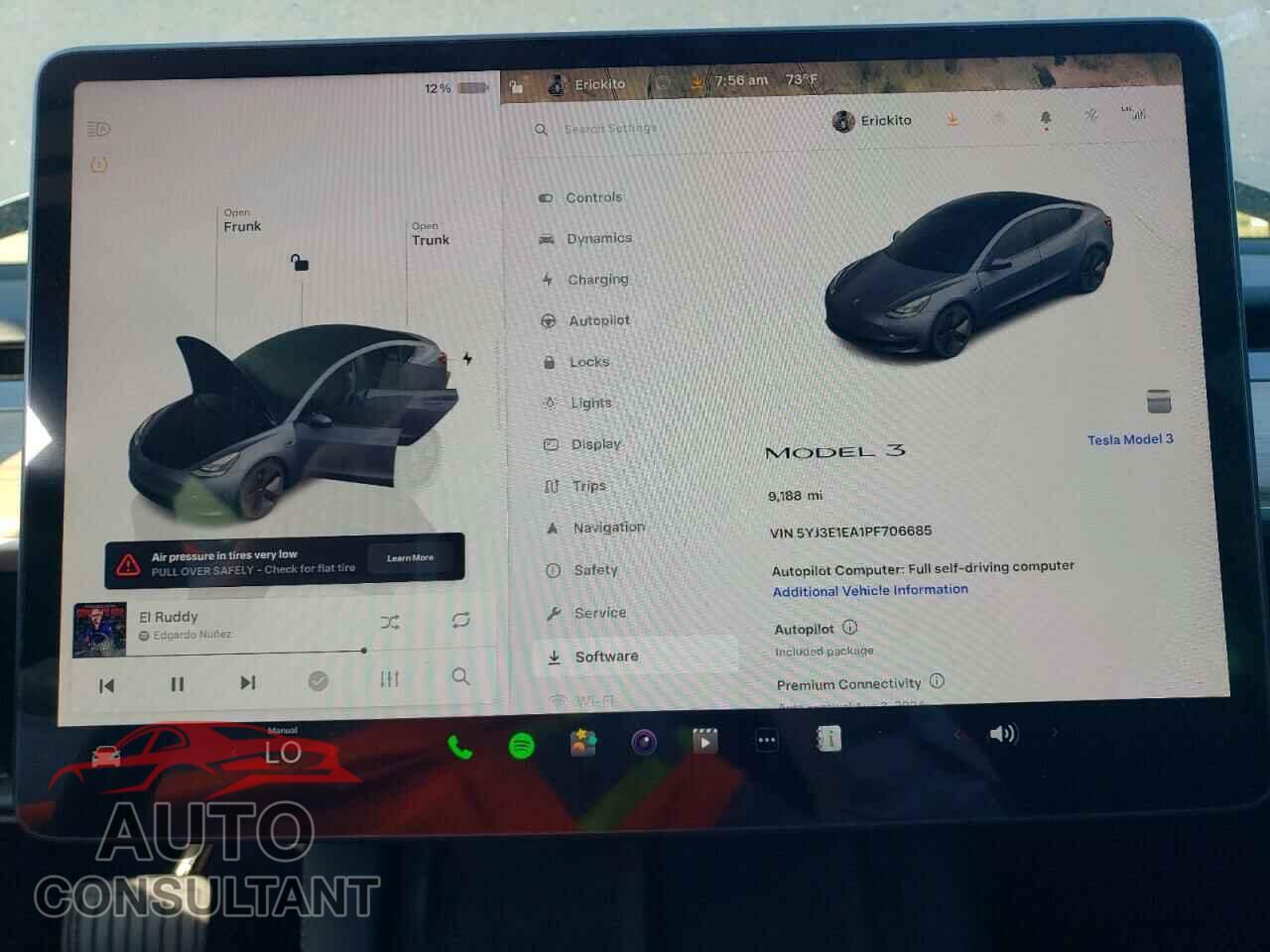 TESLA MODEL 3 2023 - 5YJ3E1EA1PF706685