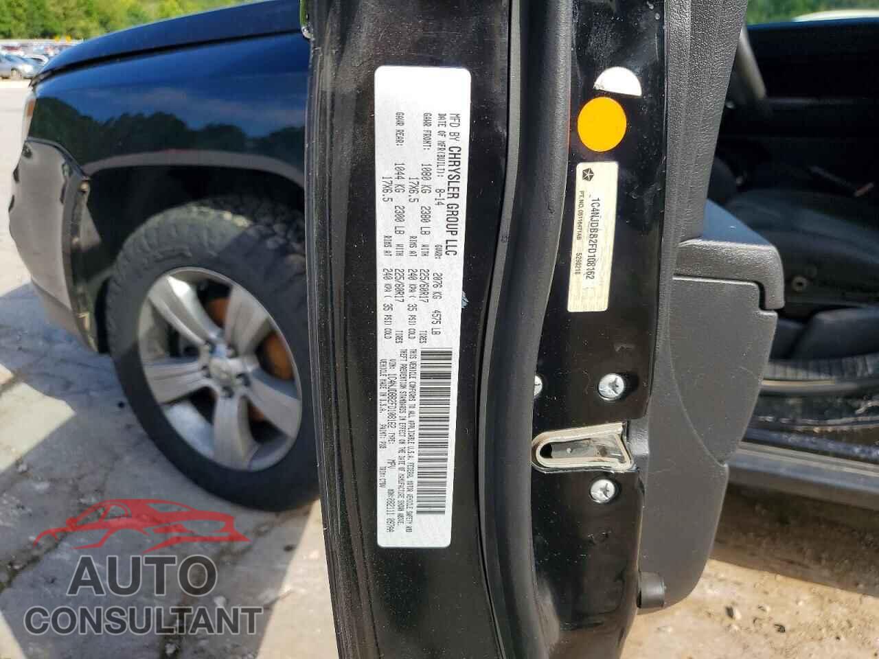 JEEP COMPASS 2015 - 1C4NJDBB2FD108162
