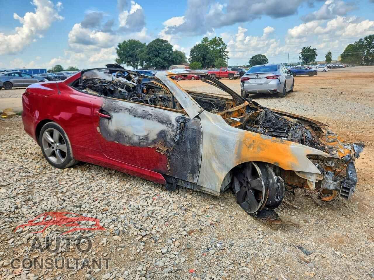 LEXUS IS 2010 - JTHFF2C20A2508460