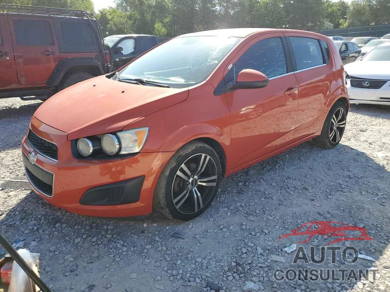 CHEVROLET SONIC 2012 - 1G1JC6SHXC4107449