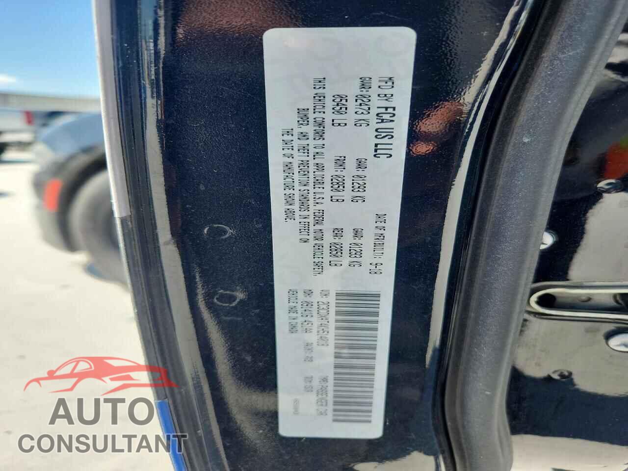 DODGE CHARGER 2019 - 2C3CDXAT4KH514018