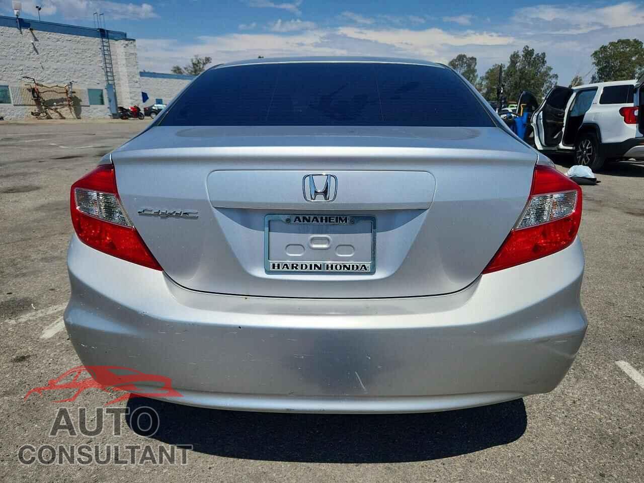 HONDA CIVIC 2012 - 19XFB2F89CE383543