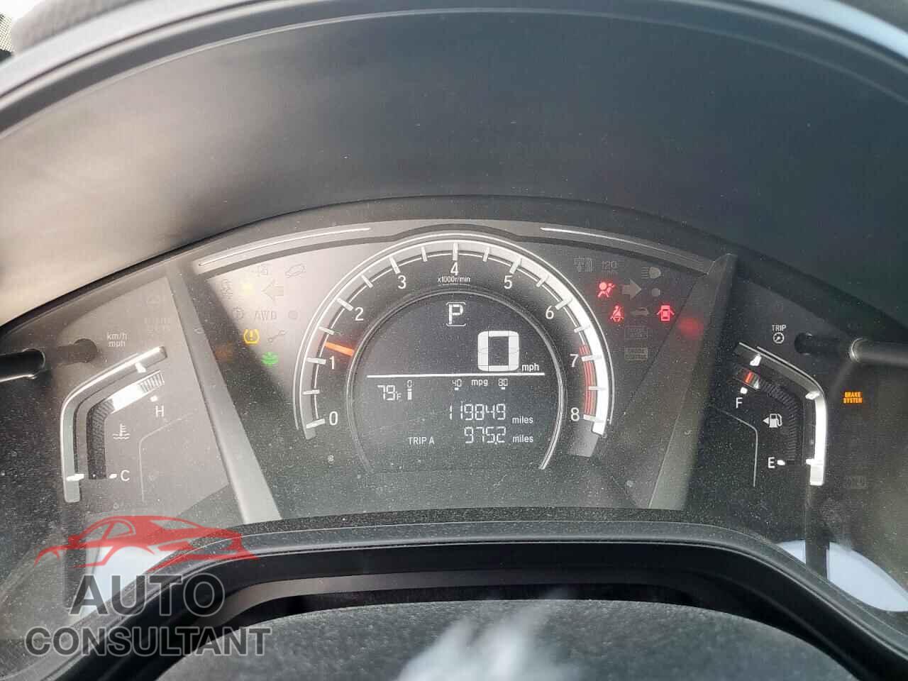 HONDA CRV 2019 - 2HKRW5H33KH404465