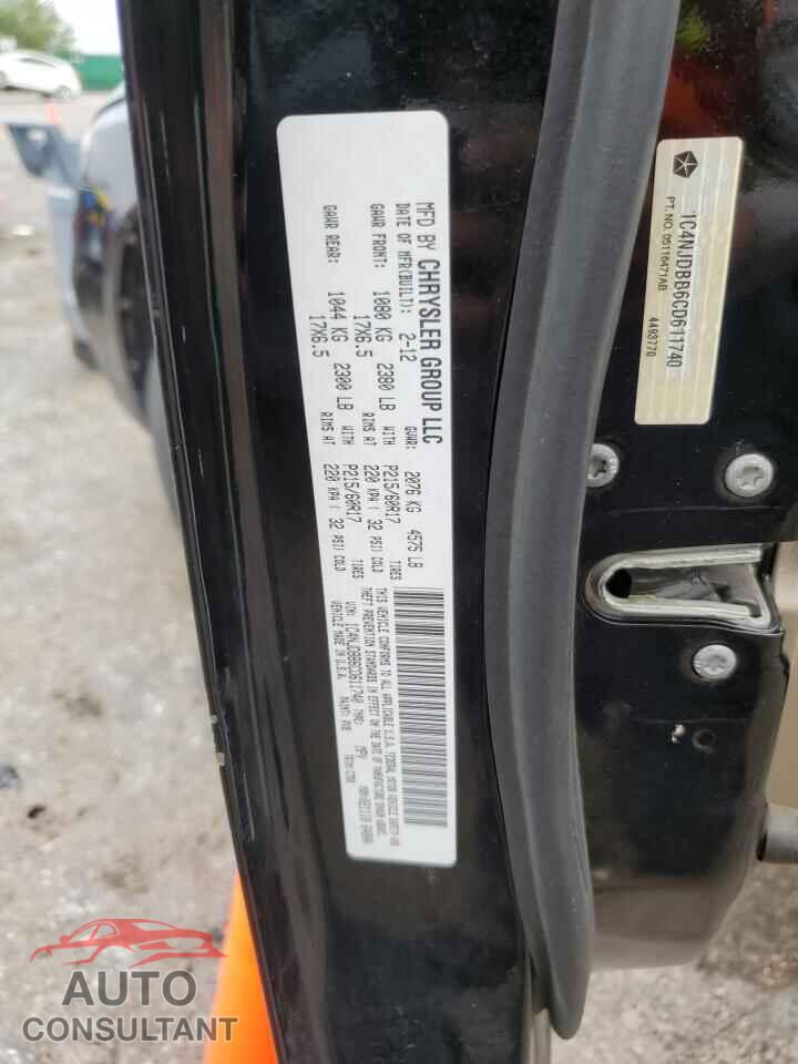 JEEP COMPASS 2012 - 1C4NJDBB6CD611740