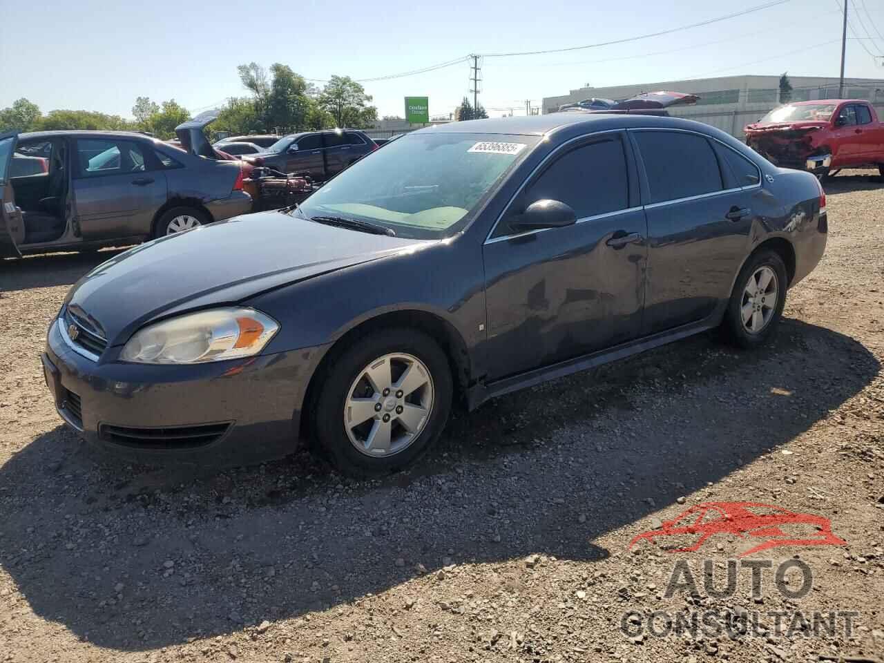 CHEVROLET IMPALA 2009 - 2G1WT57K391151091