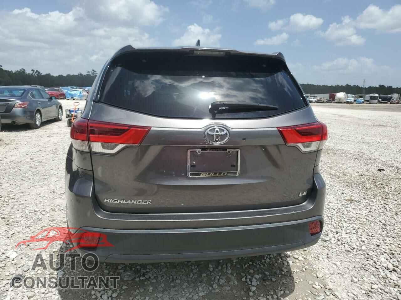 TOYOTA HIGHLANDER 2017 - 5TDZZRFH2HS230405
