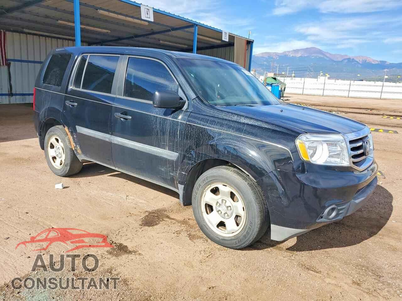 HONDA PILOT 2012 - 5FNYF4H2XCB010832