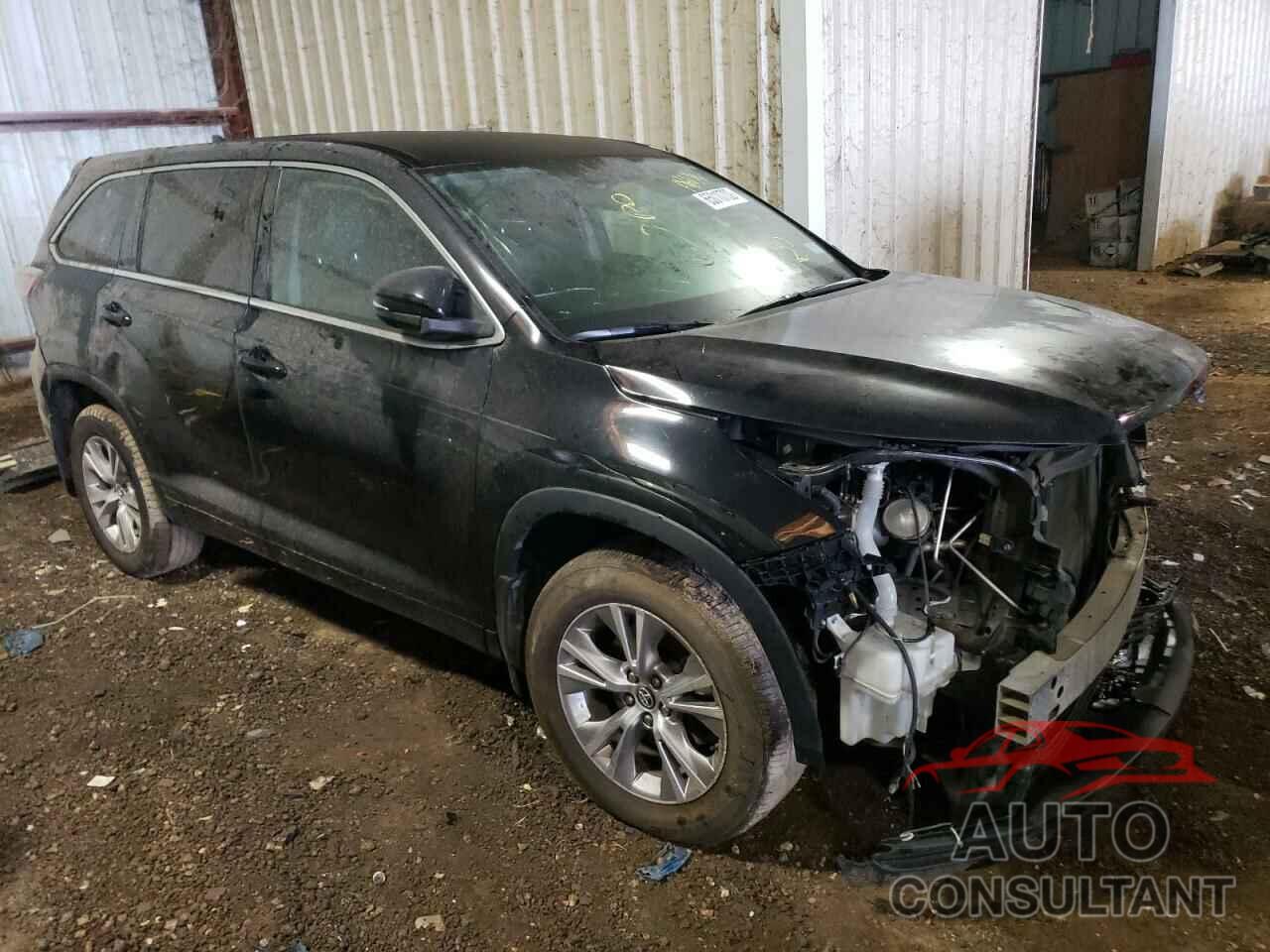 TOYOTA HIGHLANDER 2016 - 5TDZKRFH8GS186686