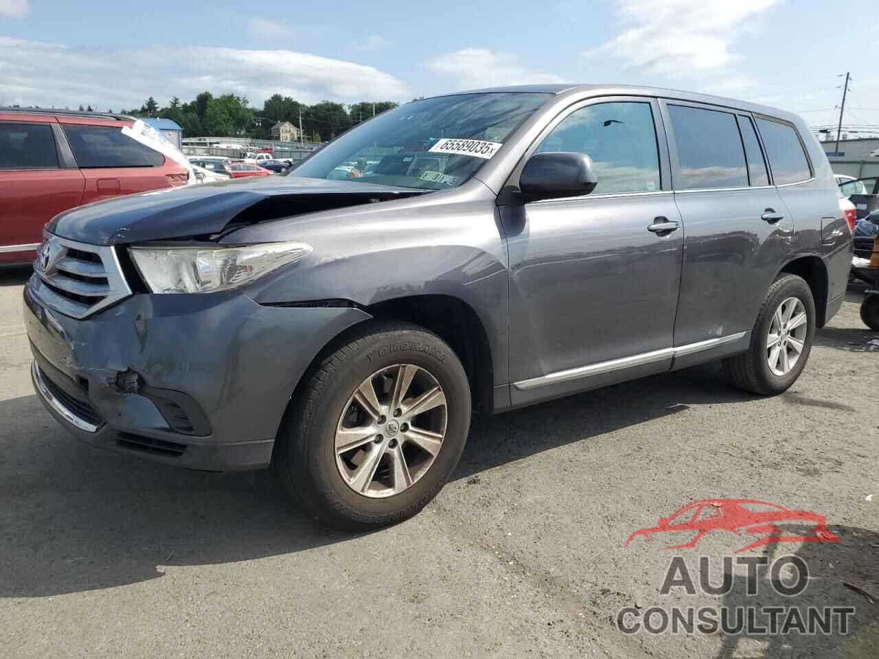 TOYOTA HIGHLANDER 2013 - 5TDBK3EH5DS230087