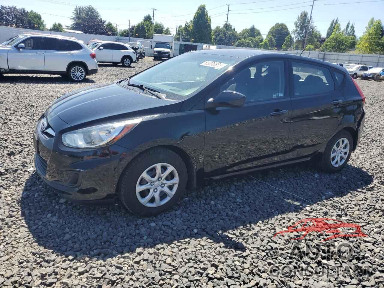 HYUNDAI ACCENT 2013 - KMHCT5AE5DU059874