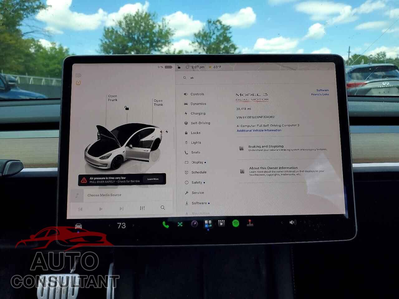 TESLA MODEL 3 2022 - 5YJ3E1EC8NF324362