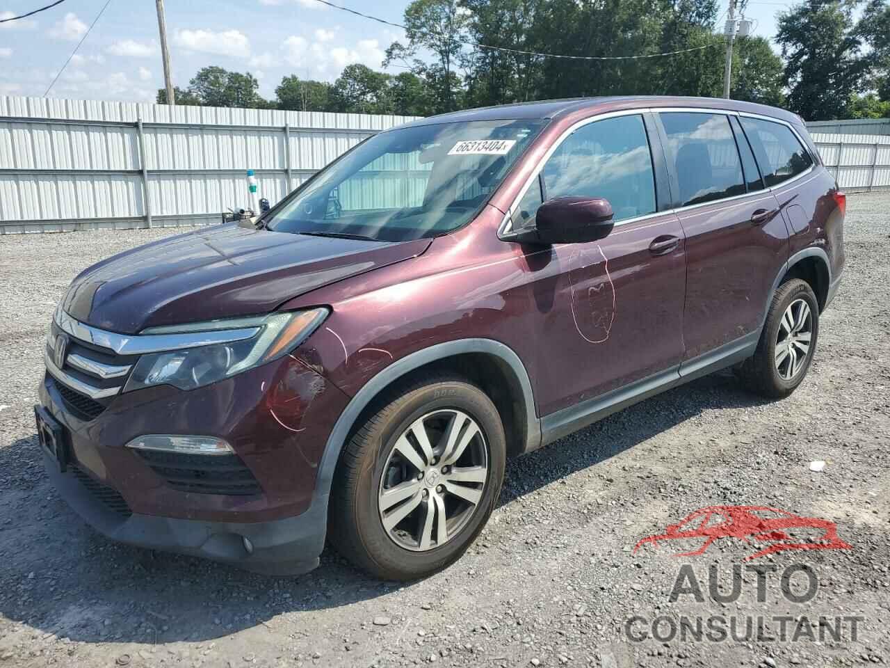 HONDA PILOT 2017 - 5FNYF6H41HB063472