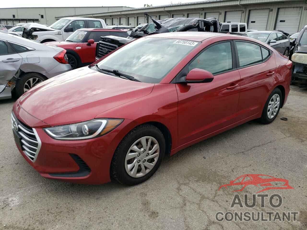 HYUNDAI ELANTRA 2017 - 5NPD74LF0HH077938