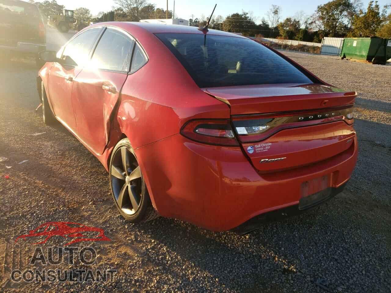 DODGE DART 2016 - 1C3CDFEB8GD624523