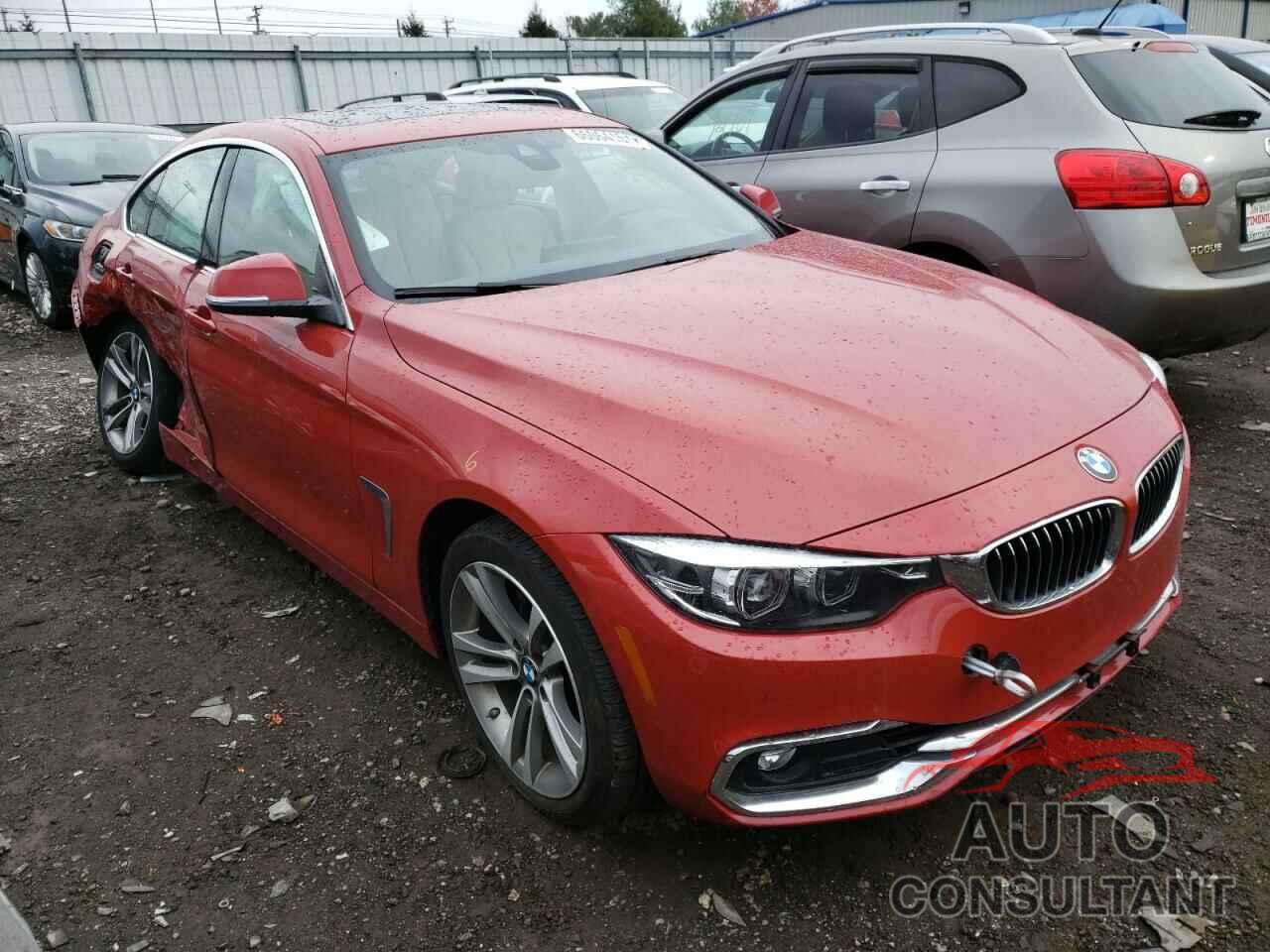 BMW 4 SERIES 2019 - WBA4J3C53KBL09327