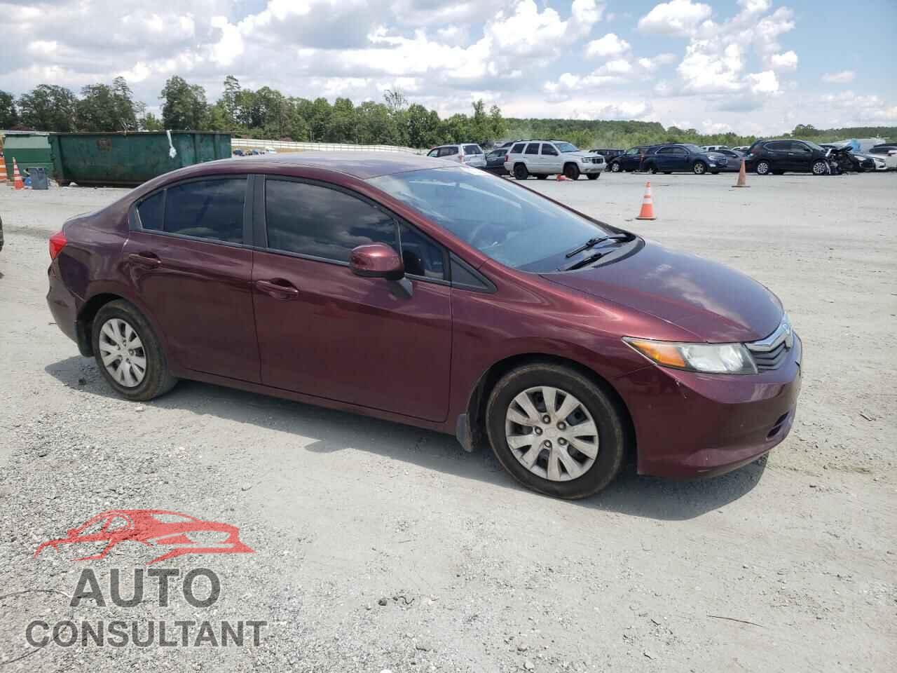 HONDA CIVIC 2012 - 19XFB2F56CE095064