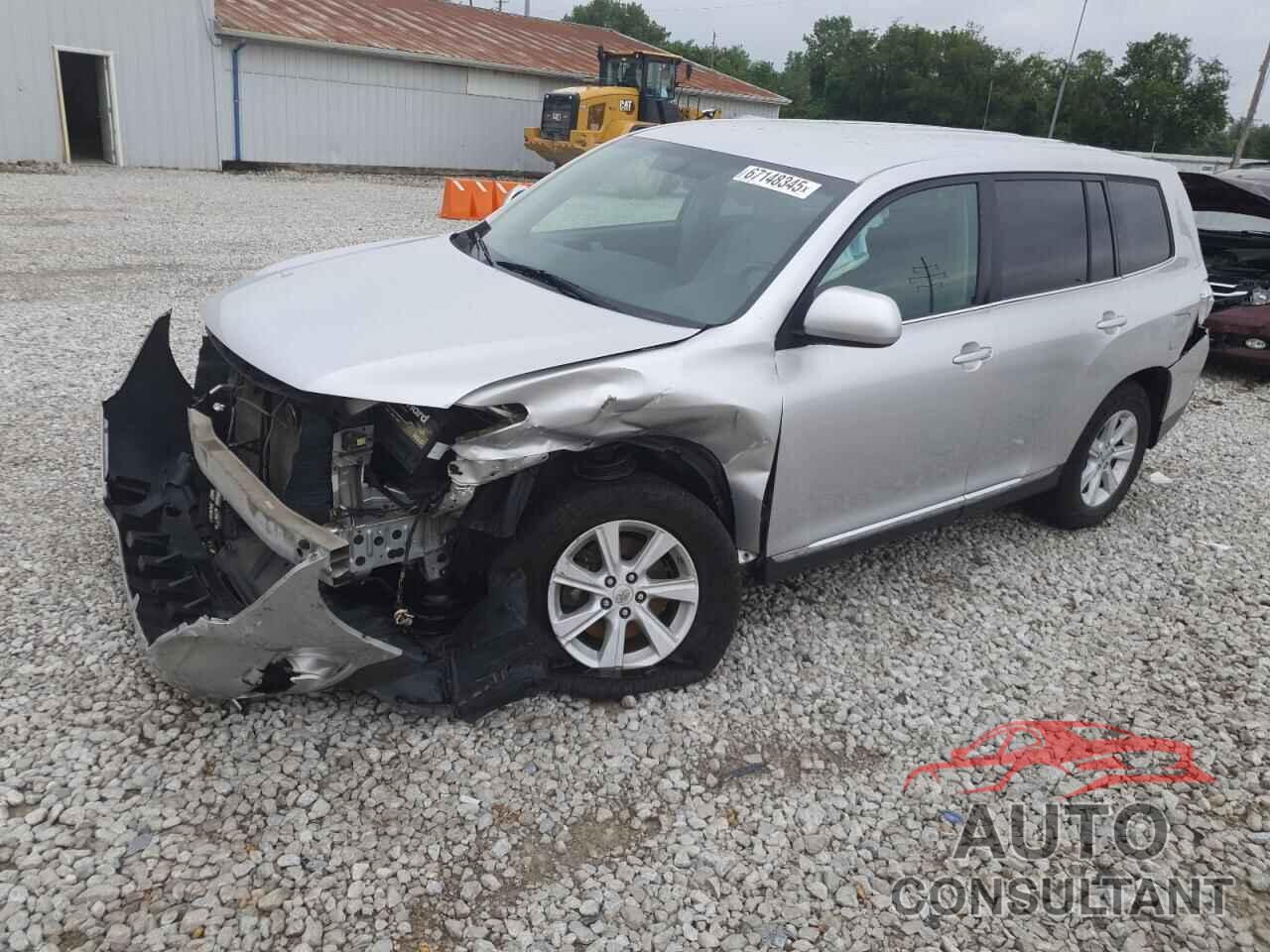 TOYOTA HIGHLANDER 2013 - 5TDZA3EH9DS039984