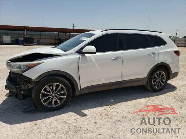 HYUNDAI SANTA FE 2017 - KM8SM4HF6HU205187